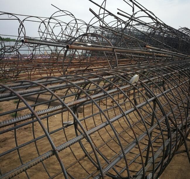 滨海高速公路施工现场